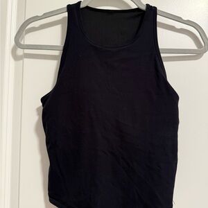 Vuori Classic Black Ribbed Tank Top M